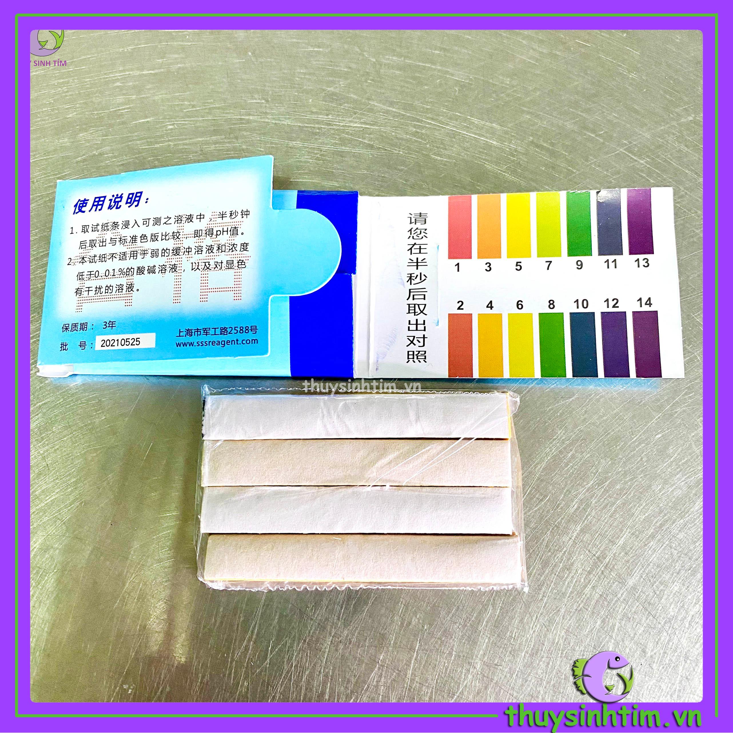 Giấy Đo Nồng Độ pH Của Dung Dịch