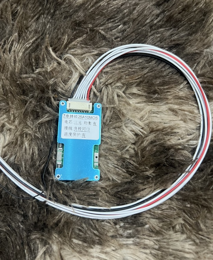 Mạch 7s 25.2v - 25a, sạc cân bằng và bảo vệ pin li-ion 3.7v.