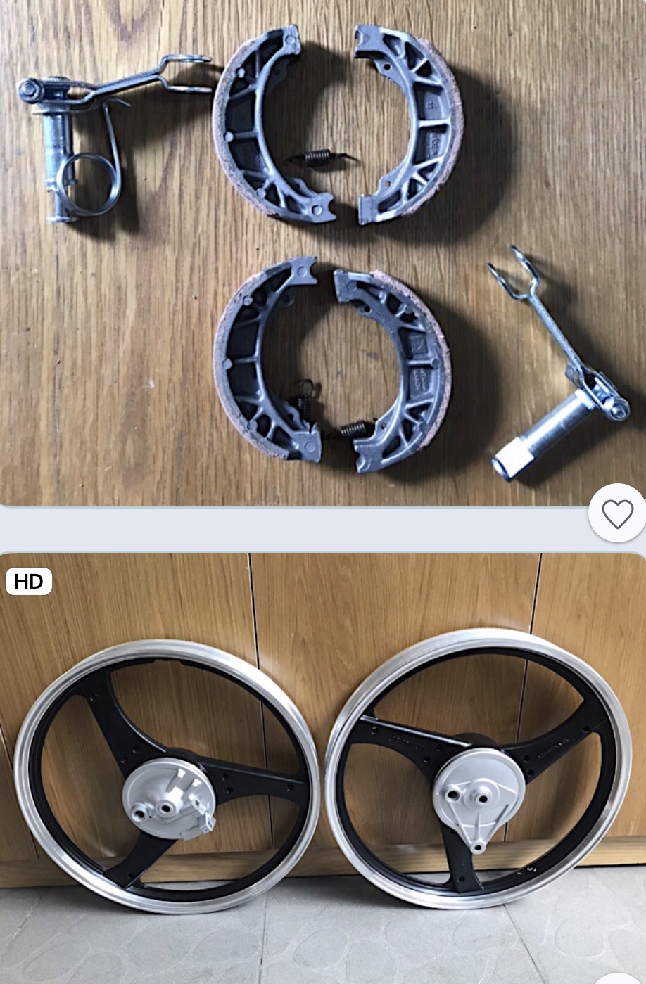 Dream Wave 3D Cast Rims (Mechanical Brakes)
