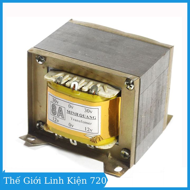 Biến áp đối xứng 30V 8A