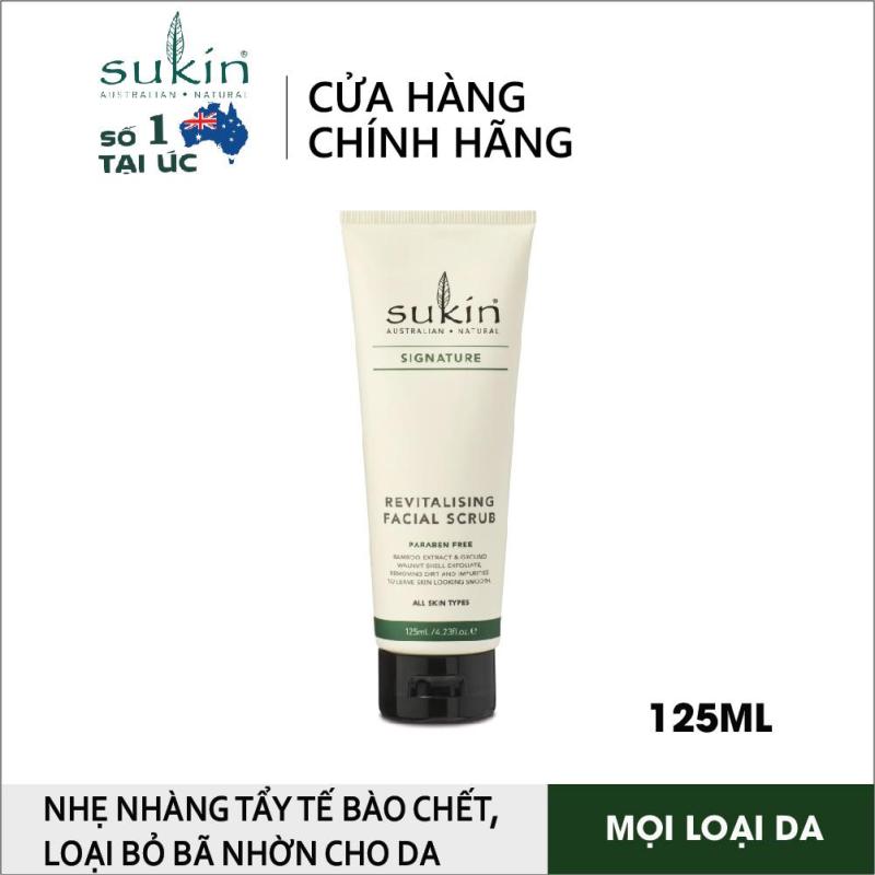 Kem Tẩy Tế Bào Chết Dành Cho Da Mặt Sukin Revitalising Facial Scrub 125ml nhập khẩu