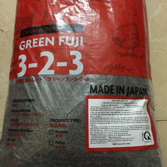 2Kg Phân gà nhật - Phân hữu cơ tan chậm cao cấp tốt cho cây trồng