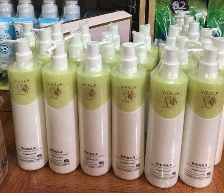 Bộ dầu gội xả hấp siêu phục hồi WEKLA