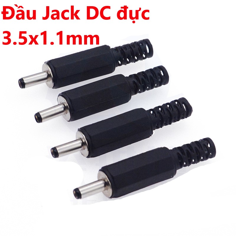 Đầu Jack DC đực 3.5x1.1mm