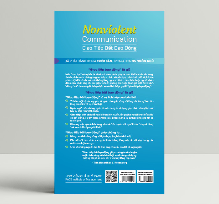 Sách - Giao Tiếp Bất Bạo Động (Nonviolent Communication) - Marshall B. Rosenberg, Ph.D - PACE Books