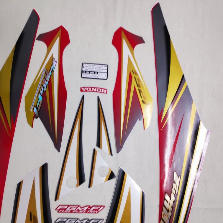 [TƯƠNG LAI] TEM DÁN CHO XE FUTURE NEO 125 FI ĐỜI 2009 3 LỚP ZIN (MÀU ĐỎ)