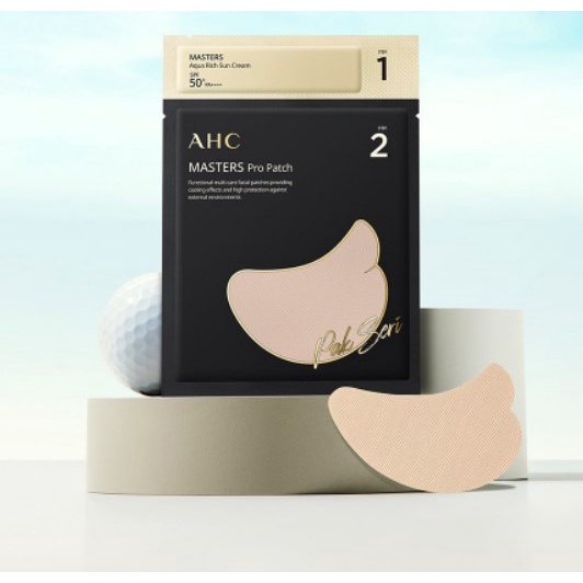 [100% Original] AHC Masters Pro Patch & Aqua Rich Sunscreen 4Pairs x 1Pack (Golf Patch / Eye Patch)