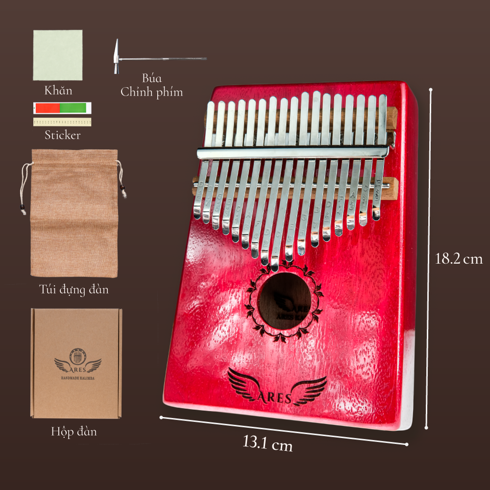Đàn Kalimba ARES Cao Cấp