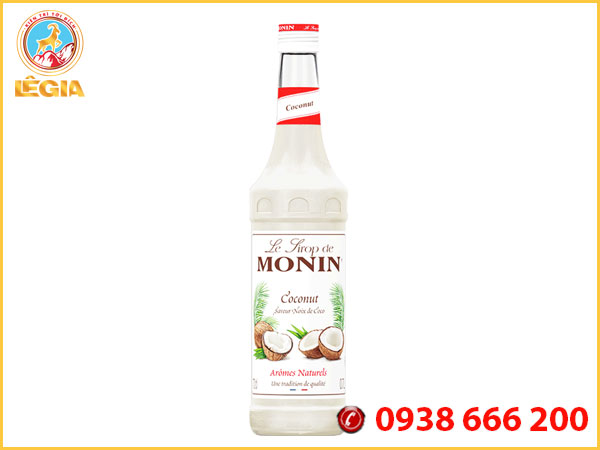 [HCM]SIRO MONIN DỪA 700ML - MONIN COCONUT SYRUP