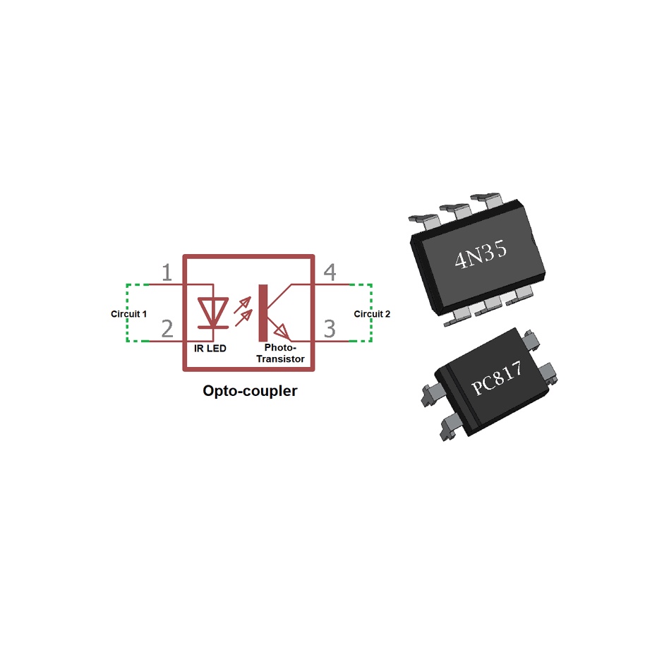Opto cách ly quang PC817