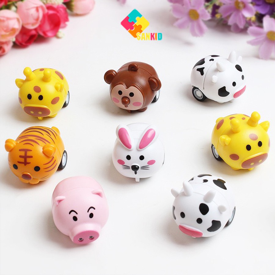 [Hoàn Tiền 10%]Combo 2 con vật chạy đà cho bé