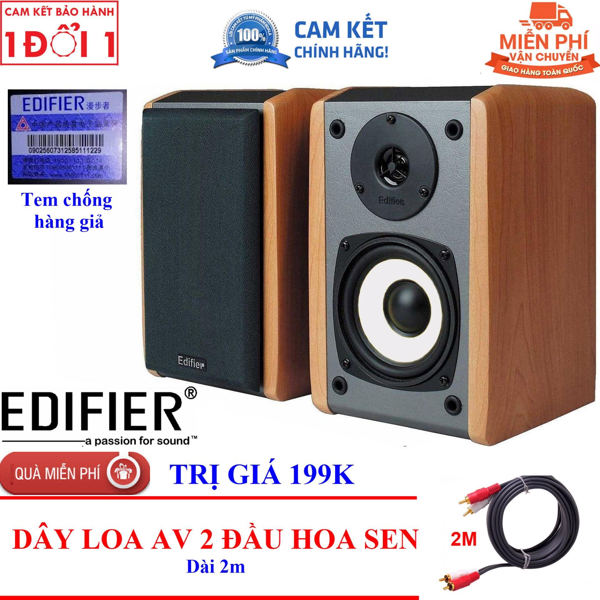 Nhiều Quà Tặng Hấp Dẫn - Loa bookshelf 2.0 Edifier R980T, R1000TC, R1200TII, R1600TIII, R1700BT, R1800BT -Miên Phi Vận Chuyển