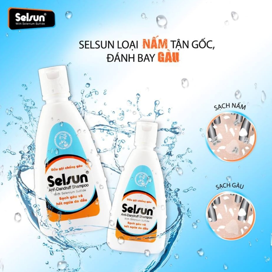 Dầu gội chống gàu Selsun 100ml