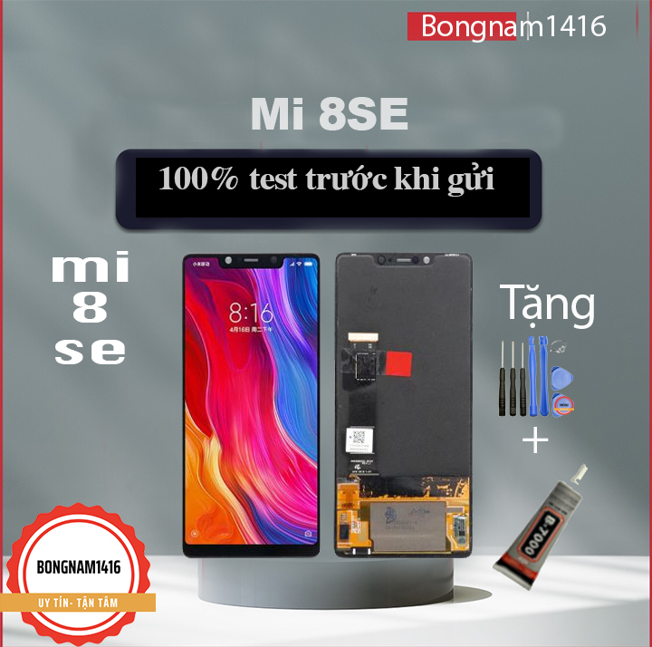 Màn hình xiaomi mi 8se / mi8se tặng bộ sửa và keo dán b7000.