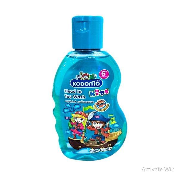 Dầu Tắm Gội Trẻ Em Kodomo 6+ Thái Lan - 200ml