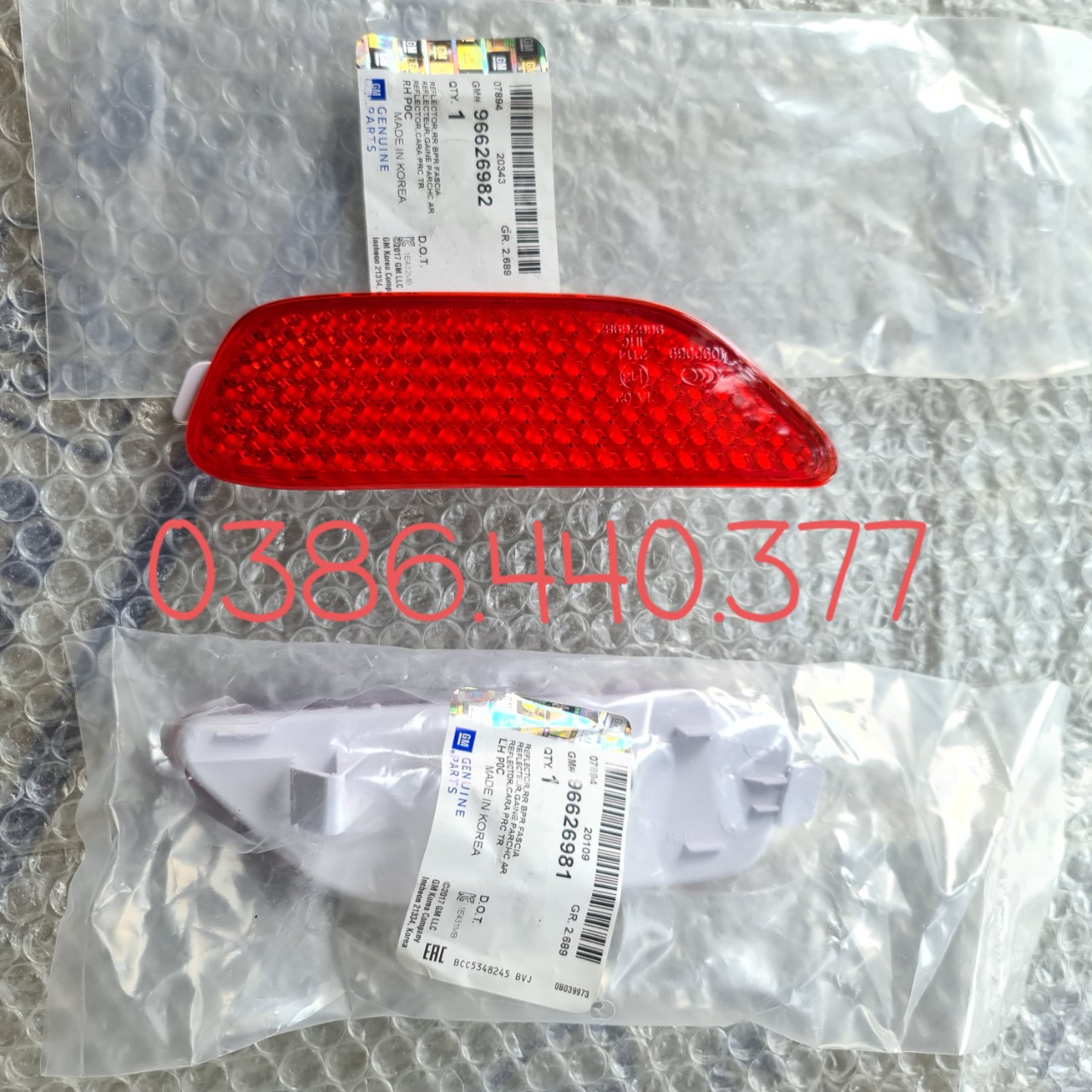 Đèn phản quang cản sau Captiva Xịn