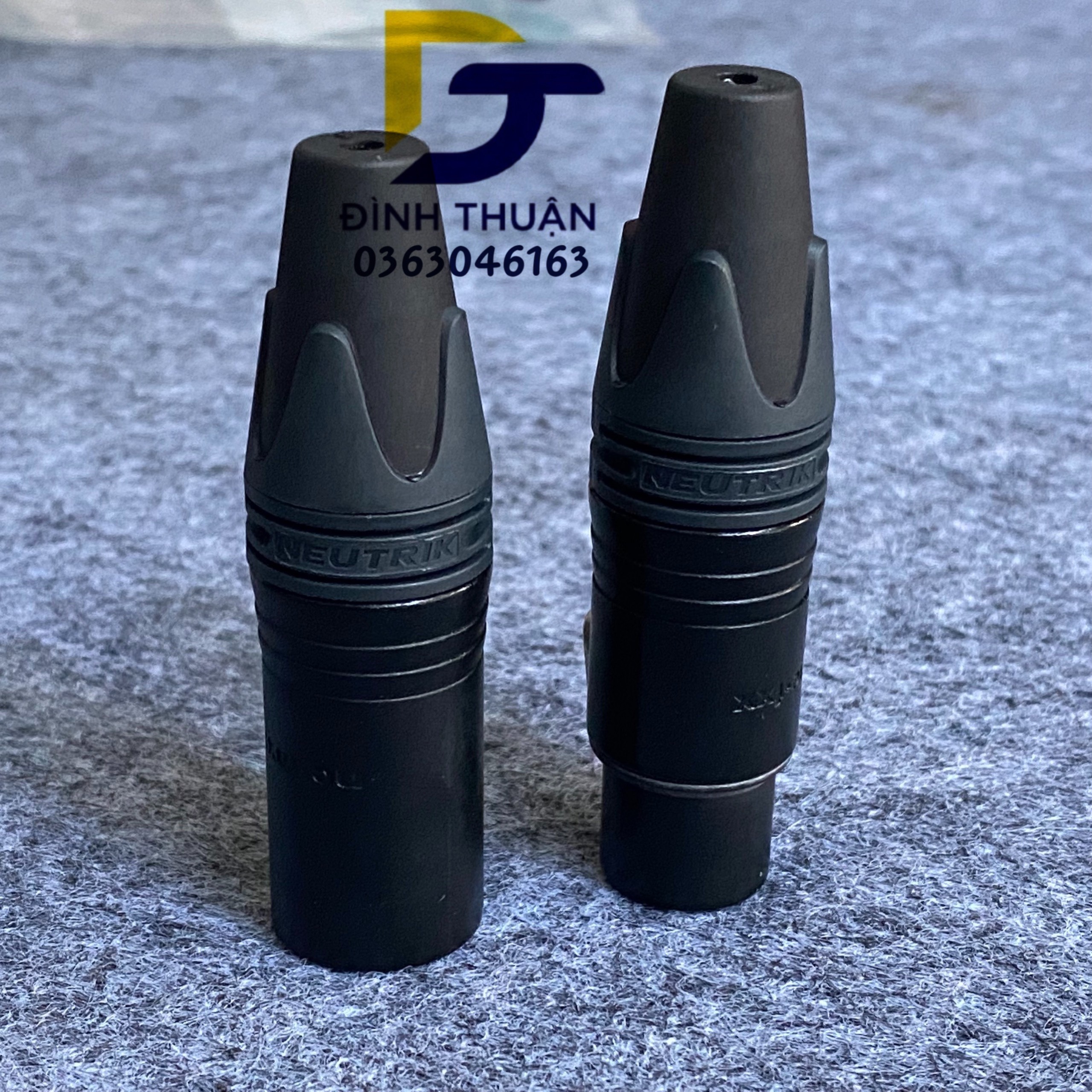 Cặp Jack XLR NEUTRICK - Jack canon Neutrik (Chính hãng Thụy Sỹ)