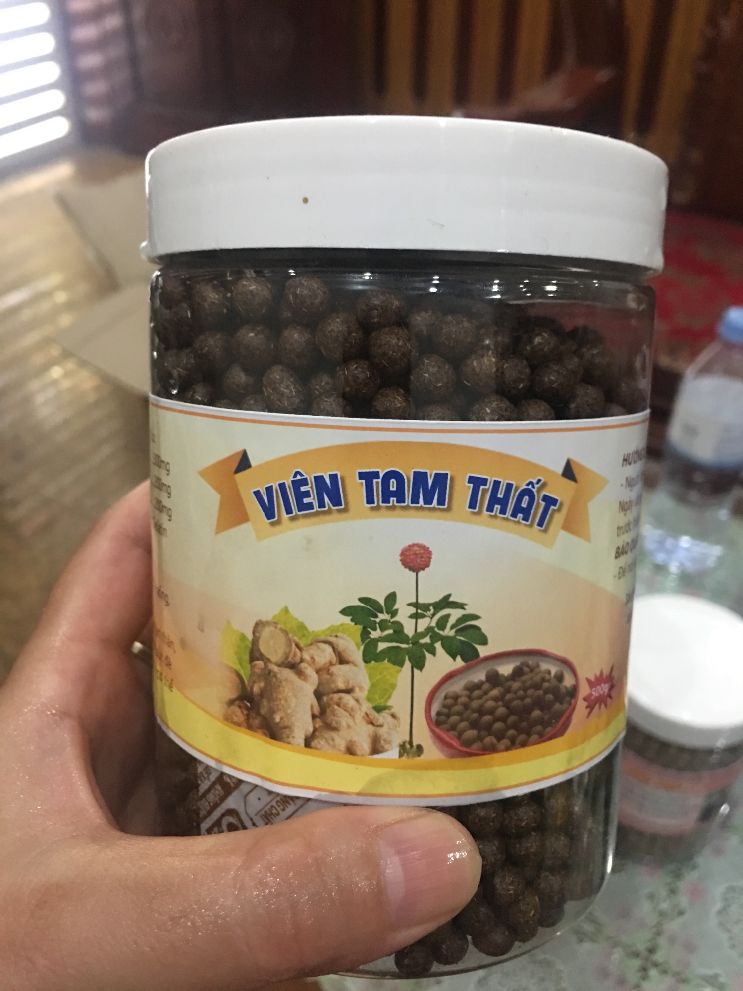 VIÊN TAM THẤT MẬT ONG (350k/2 họp 1kg)