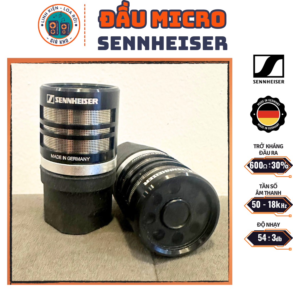 Đầu micro hãng Sennheiser - Hàng nhập