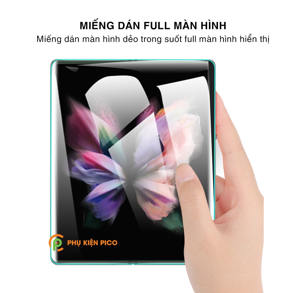 Dán màn hình Samsung Galaxy Z Fold 4 / Z Fold 3 / Z Fold 2 full màn hình chính dẻo trong suốt - Dán dẻo Samsung Galaxy Z Fold 4 5G / Z Fold 5 5G