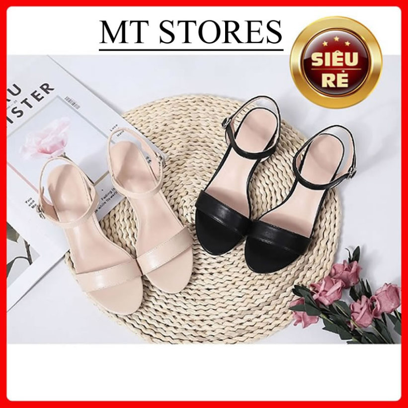 Giày Cao Gót Nữ Đế Cao 5CM MTSTORES205, Giày Cao Gót Nữ Siêu Bền Bảo Hành 6 Tháng, Hàng VNKK Cao Câp giá rẻ
