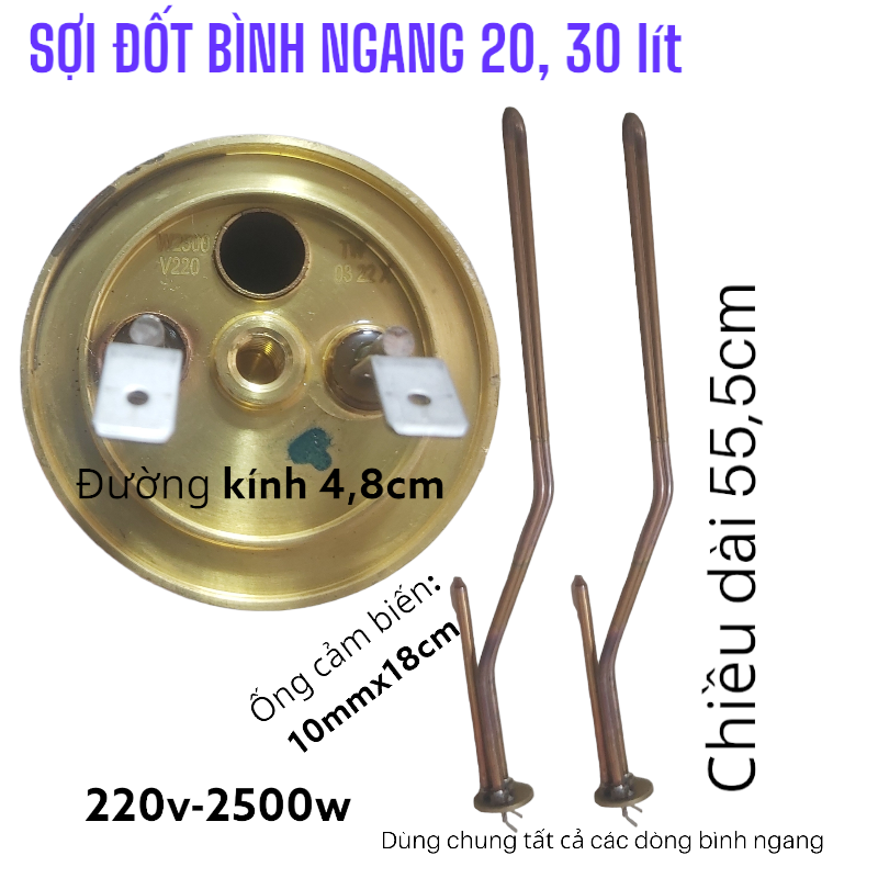 Thanh đốt bình nóng lạnh ariston chính hãng
