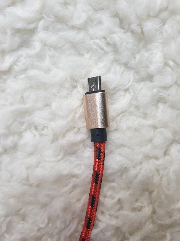 [HCM]cáp sạc micro 3m dây dù-VI TINH CHAN HUNG