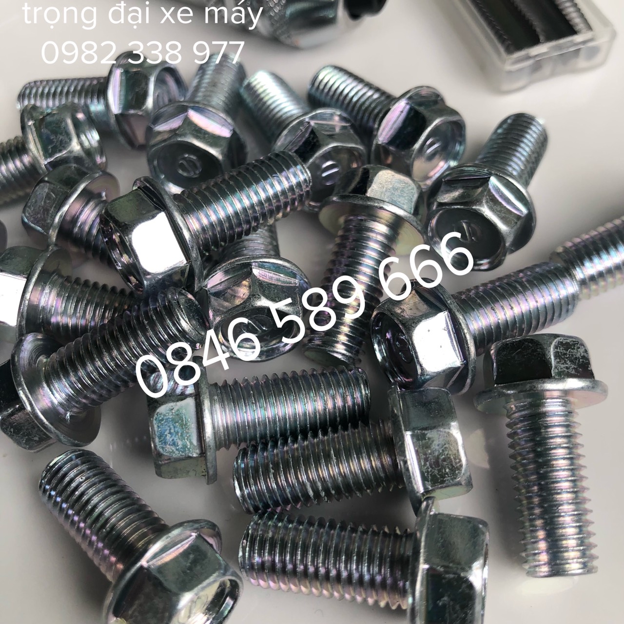 Combo Bộ Tay Kẹp + Tarô + 20 Ôc 9Ly Dàn Chân Xe Máy