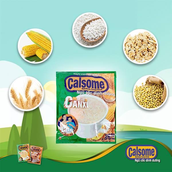 Ngũ cốc CALSOME hương Vani