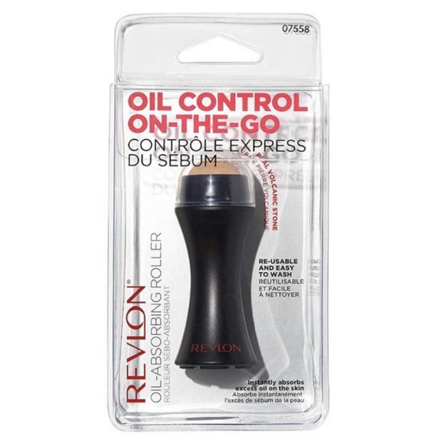 Cây Lăn Hút Dầu Revlon Volcanic Stone Facial Roller. Made In Úc