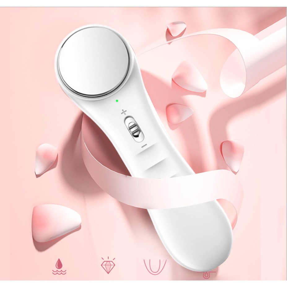 Máy Massage Mặt Ion, Massage Mặt Cầm Tay Mini Đa Năng