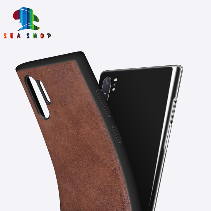 Ốp lưng Samsung Note 10, Note 10 Pro, Note 10 Plus, Note 10 5G sang trọng - Chính hãng Xlevel - Chất liệu da thật, đẳng cấp