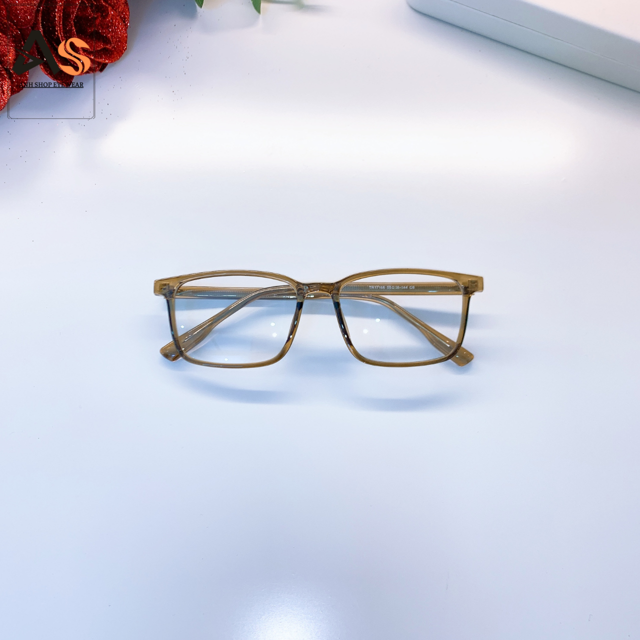 [3-5/8 Hoàn Tiền 25%] Kính vuông to thời trang nam nữ  17166A