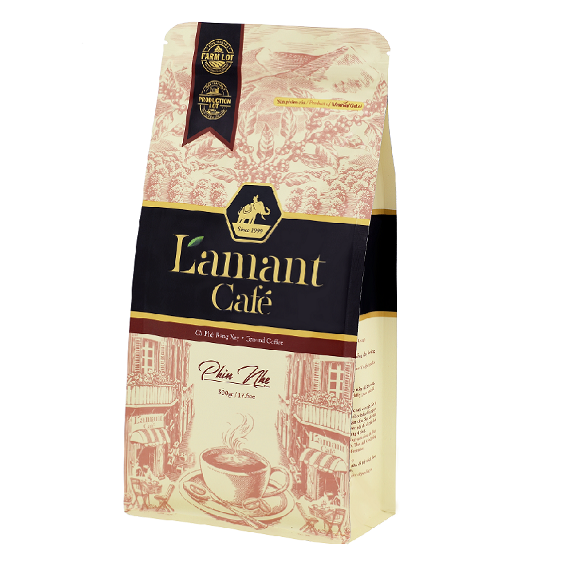 L'Amant Light Filtered Roasted Coffee – Mild and Smooth Flavor, Lightly Filtered – 250g Pack