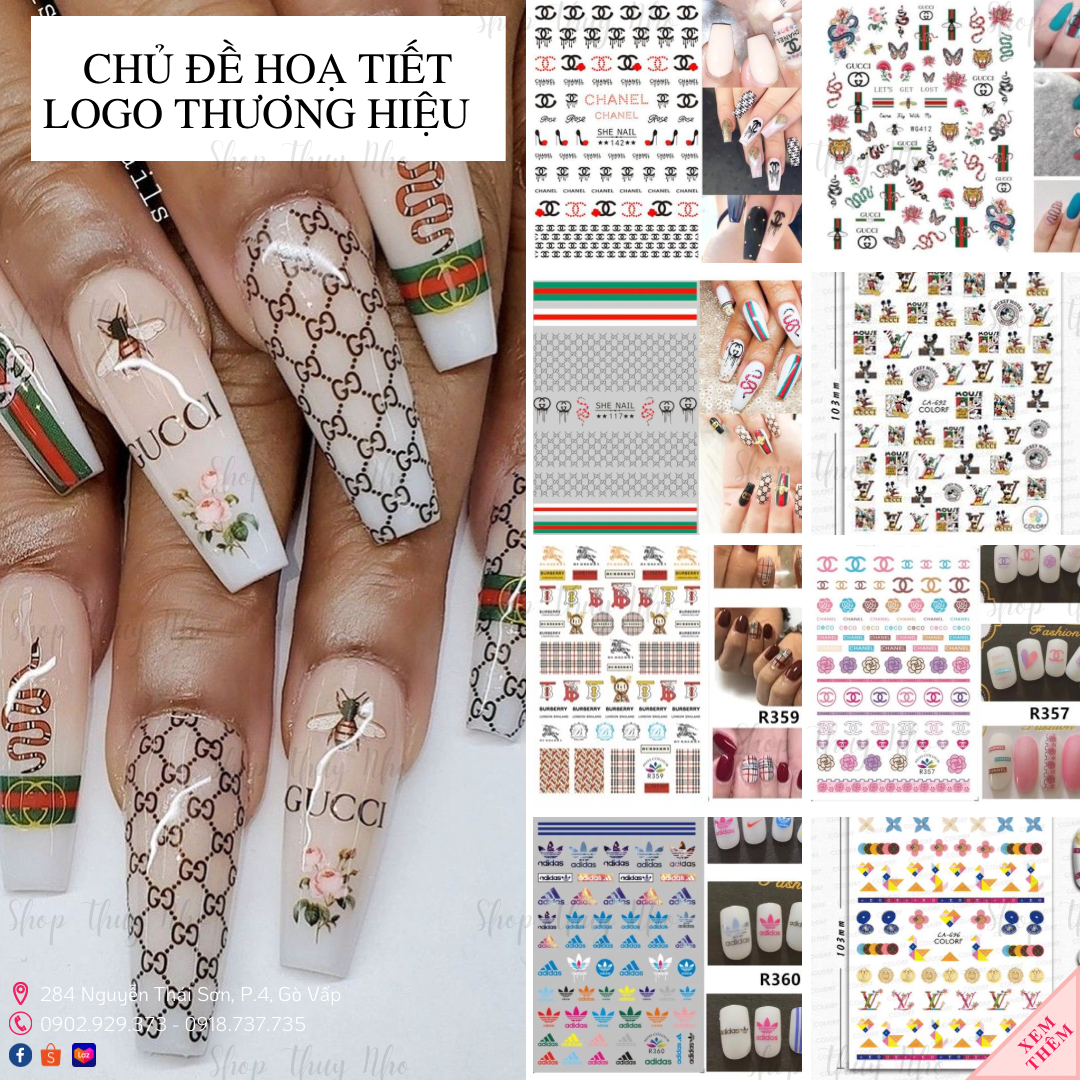 100+ Nail Gucci - mẫu nail từ thương hiệu Gucci khiến chị em mê mẩn - Zicxa