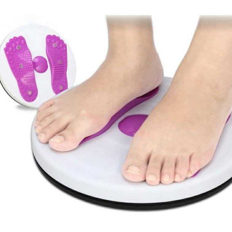 Bàn xoay eo giảm mỡ bụng tại nhà