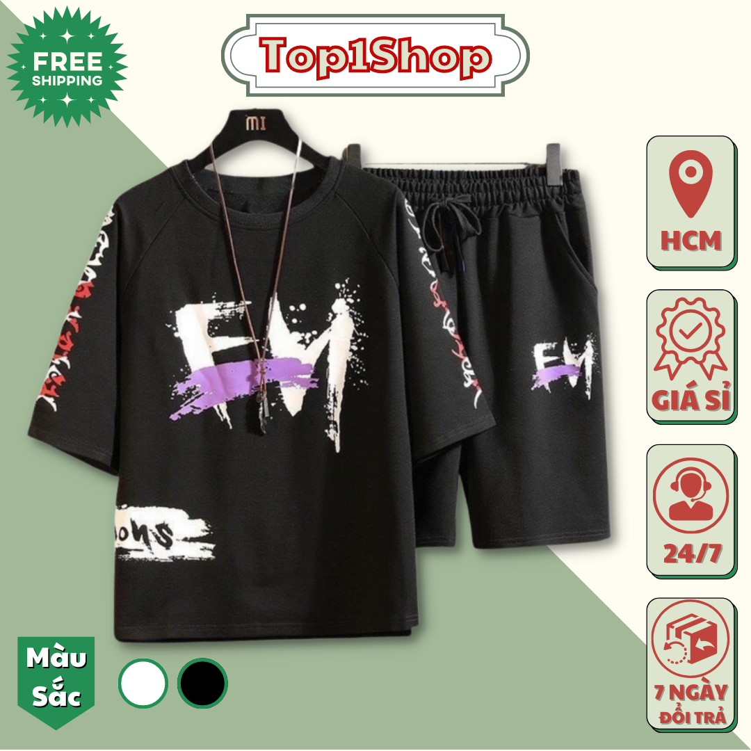 Set Đồ Bộ "Gấu Grizz và Ice Bear" Đáng Yêu cartoon 3D Cute tại TOP1SHOP S0