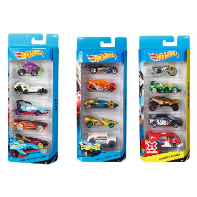 Bộ 5 siêu xe Hot Wheels 1806H - Giao hàng ngẫu nhiên