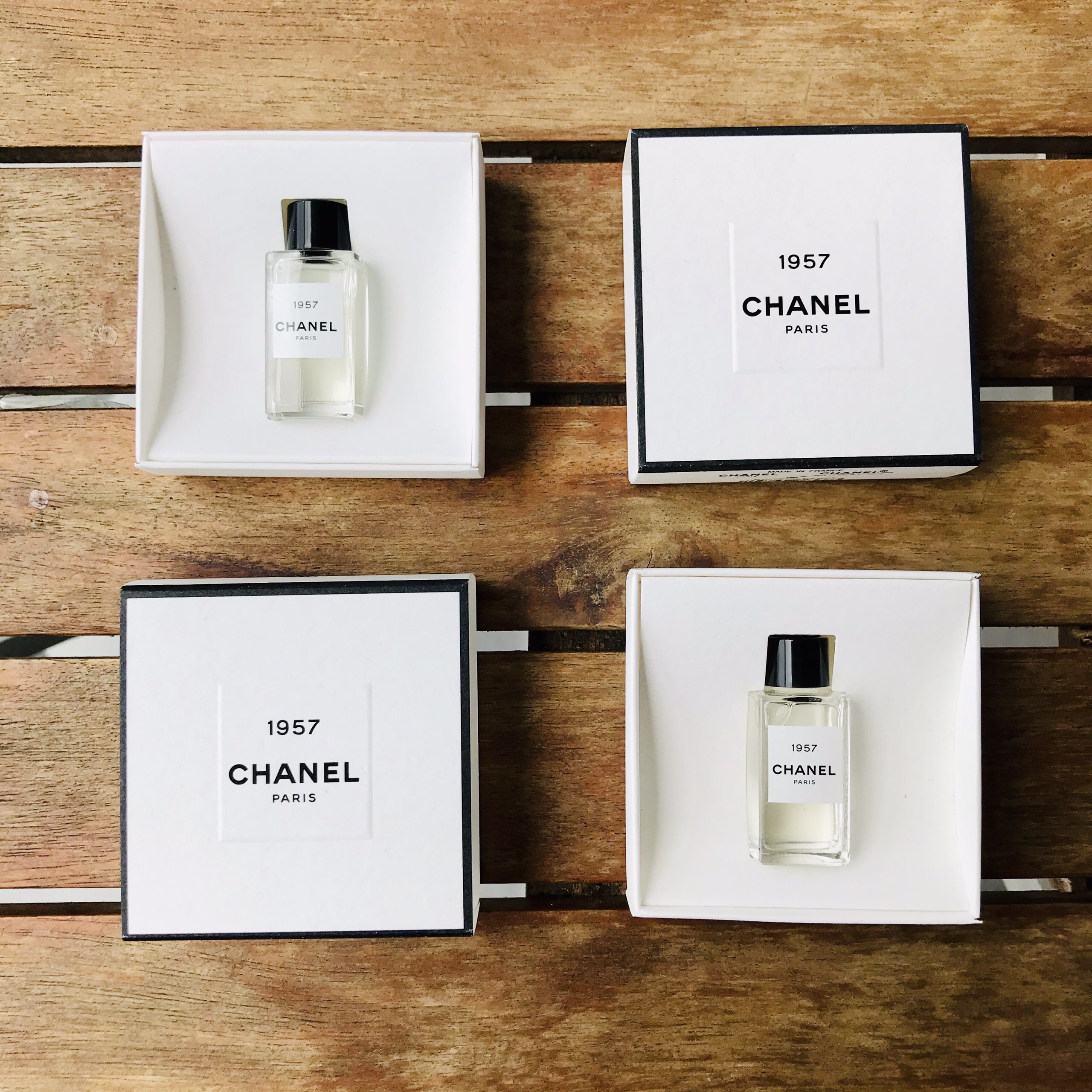 Boxed Set Chanel Fragrance Wardrobe 5 MiniSample Size Perfumes Boxed HTF  lbr2wblandid