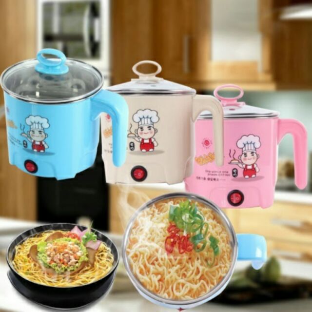 Ca nấu mì siêu tốc nồi nấu đa năng mini siêu tốc