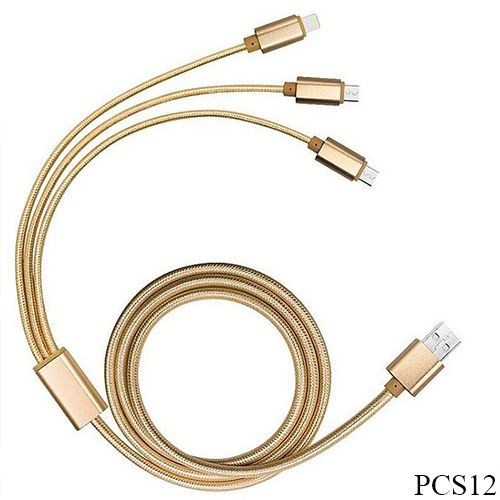 Dây sạc iphone, Dây Cáp Sạc iphone 3 Đầu