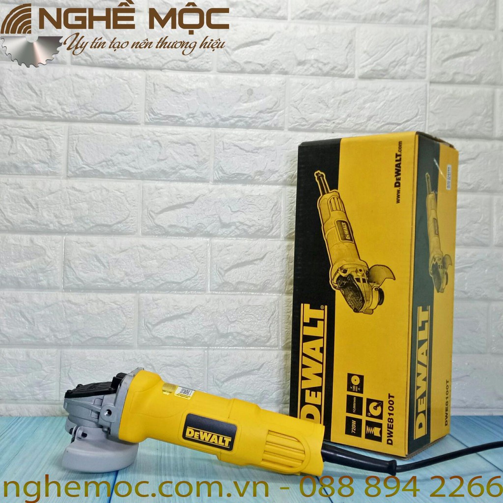 Máy mài góc DEWALT DWE8100T (công tắc đuôi) - Nghề Mộc
