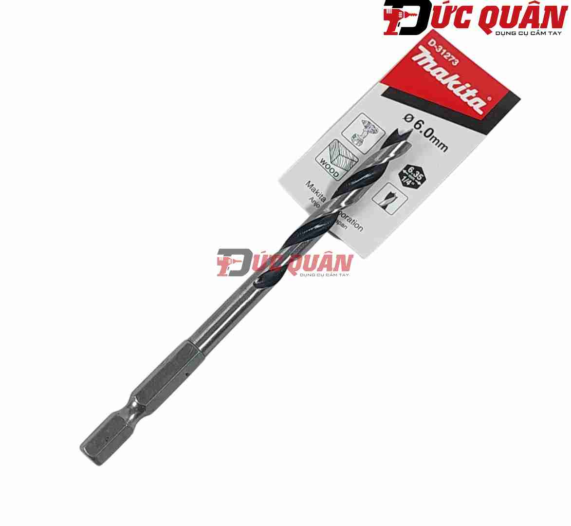 Mũi khoan gỗ chuôi lục giác Makita