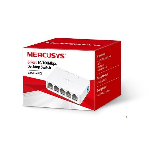 Switch 5 cổng chia mạng Mercusys MS105