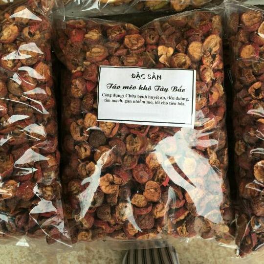 combo 2kg táo mèo sấy khô