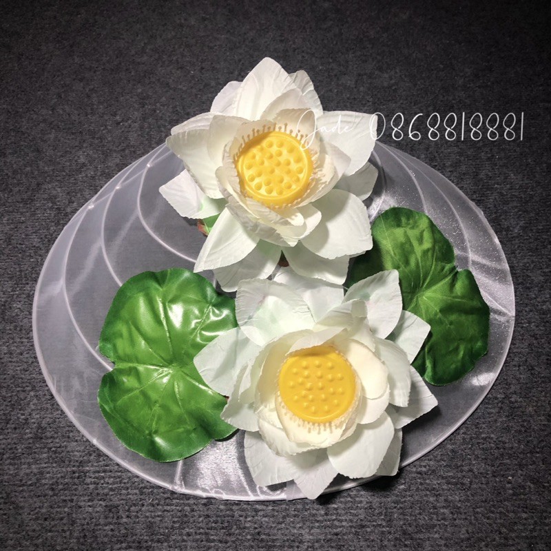 Nón hoa sen trắng - phụ kiện chụp ảnh