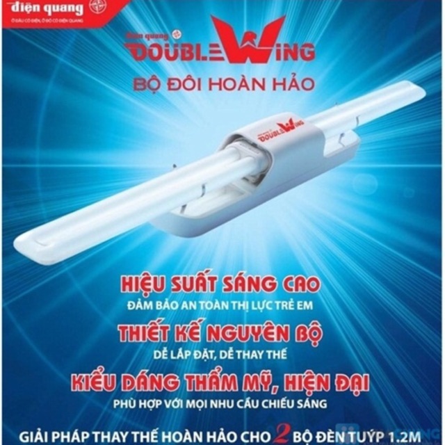 Đèn double wing điện quang 24w,36w-Giadung24h