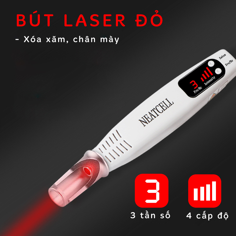[HCM]Máy Xóa Xăm Tàn Nhan Chân Mày Laser Mini NEATCELL
