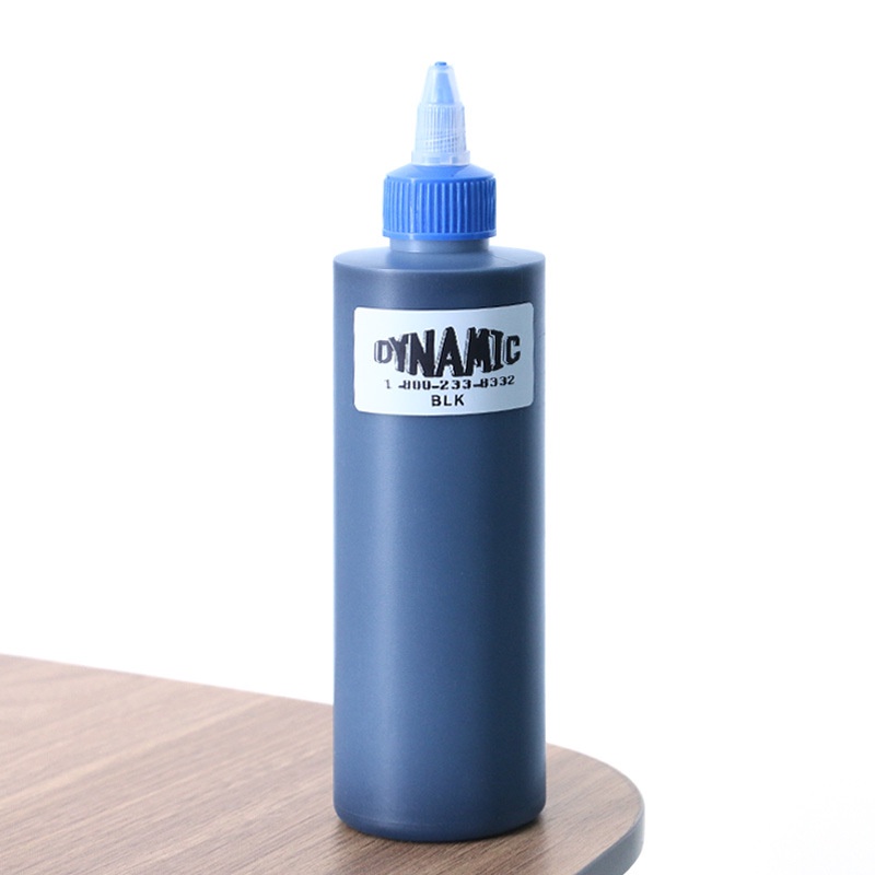 Mực xăm dynamic tattoo dynamic black lọ 240ml - chất lượng tốt.