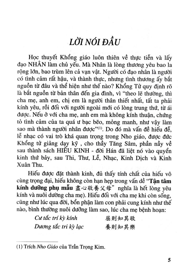 Hiếu Kinh - Khổng Tử